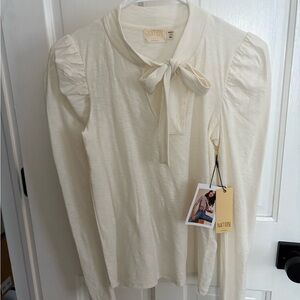 NWT- Nation LTD Tie-Neck Top-size XS